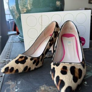Boden Leopard Print Heels